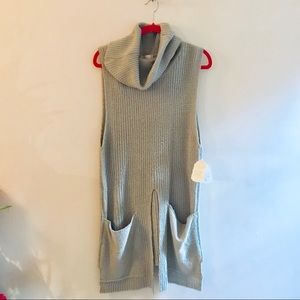 ALTAR’D STATE GREY SWEATER DRESS/TUNIC